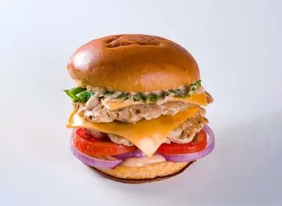 Double Decker Chicken Burger