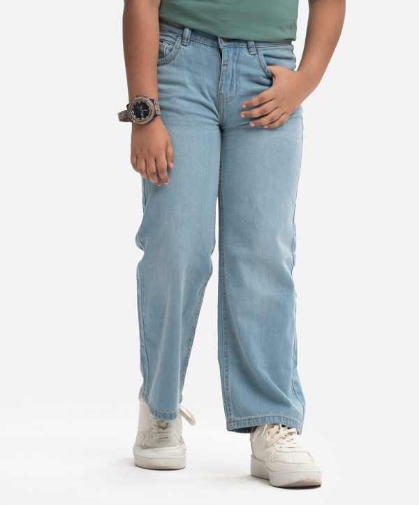 Blue Denim Long Pants