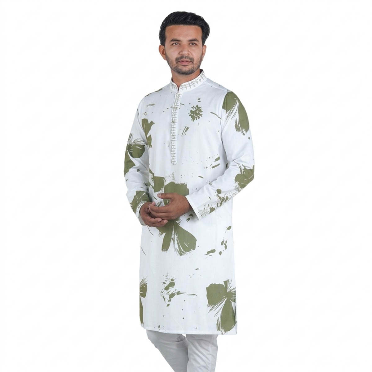 (Only Panjabi) Premium Printed Panjabi