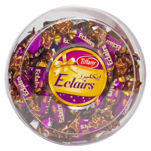 Tiffany Eclairs Toffee Choc Round Box 300gm