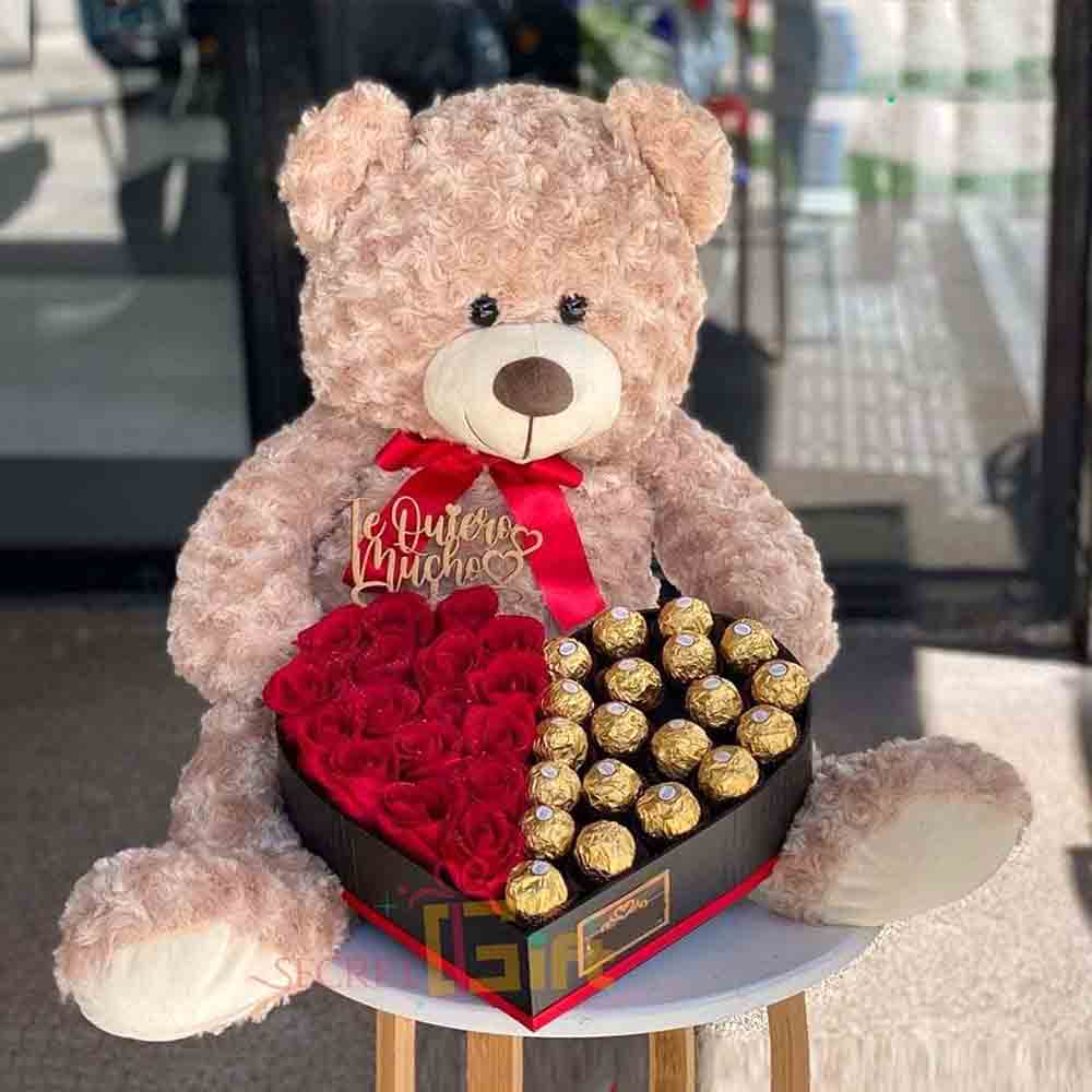 Ferrero with Rose Gift Hamper