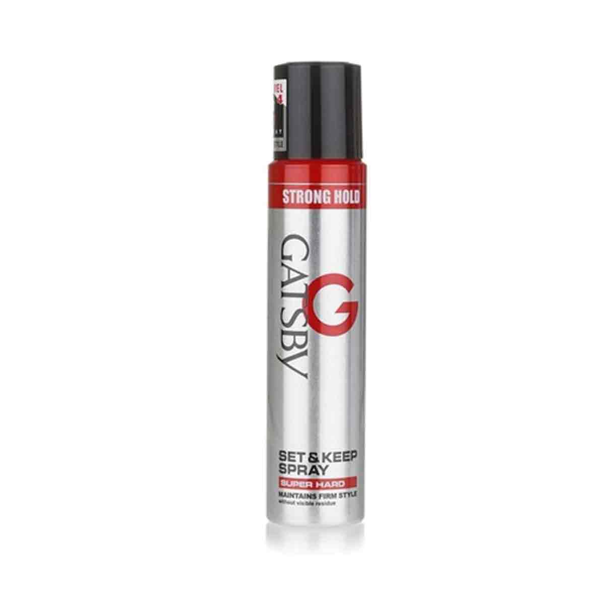 Gatsby Super Hard Set and Keep Hair Spray