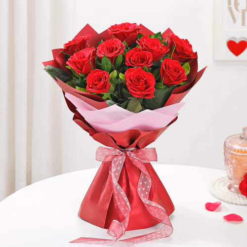 Mesmerising Red Roses Bouquet