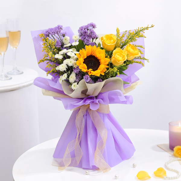 Radiant Harmony Flower Bouquet