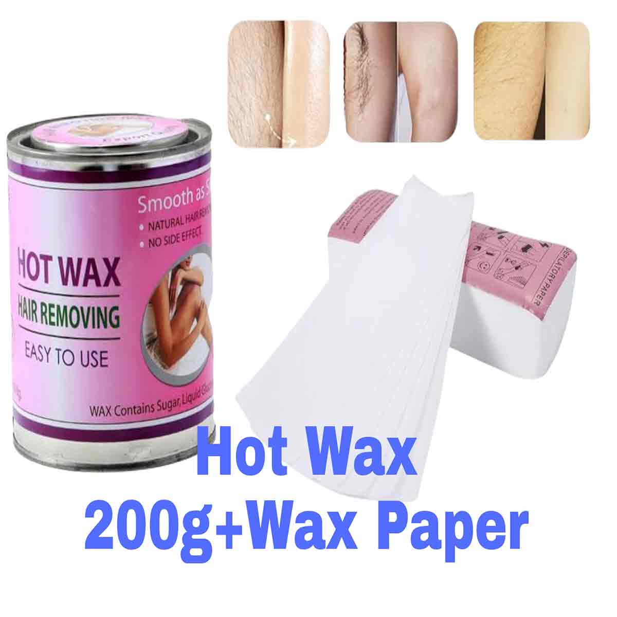 Hot wox 200g + wax Paper