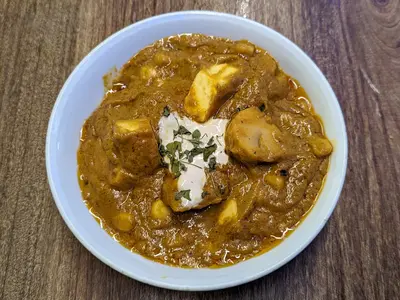 Paneer Mushroom Curry