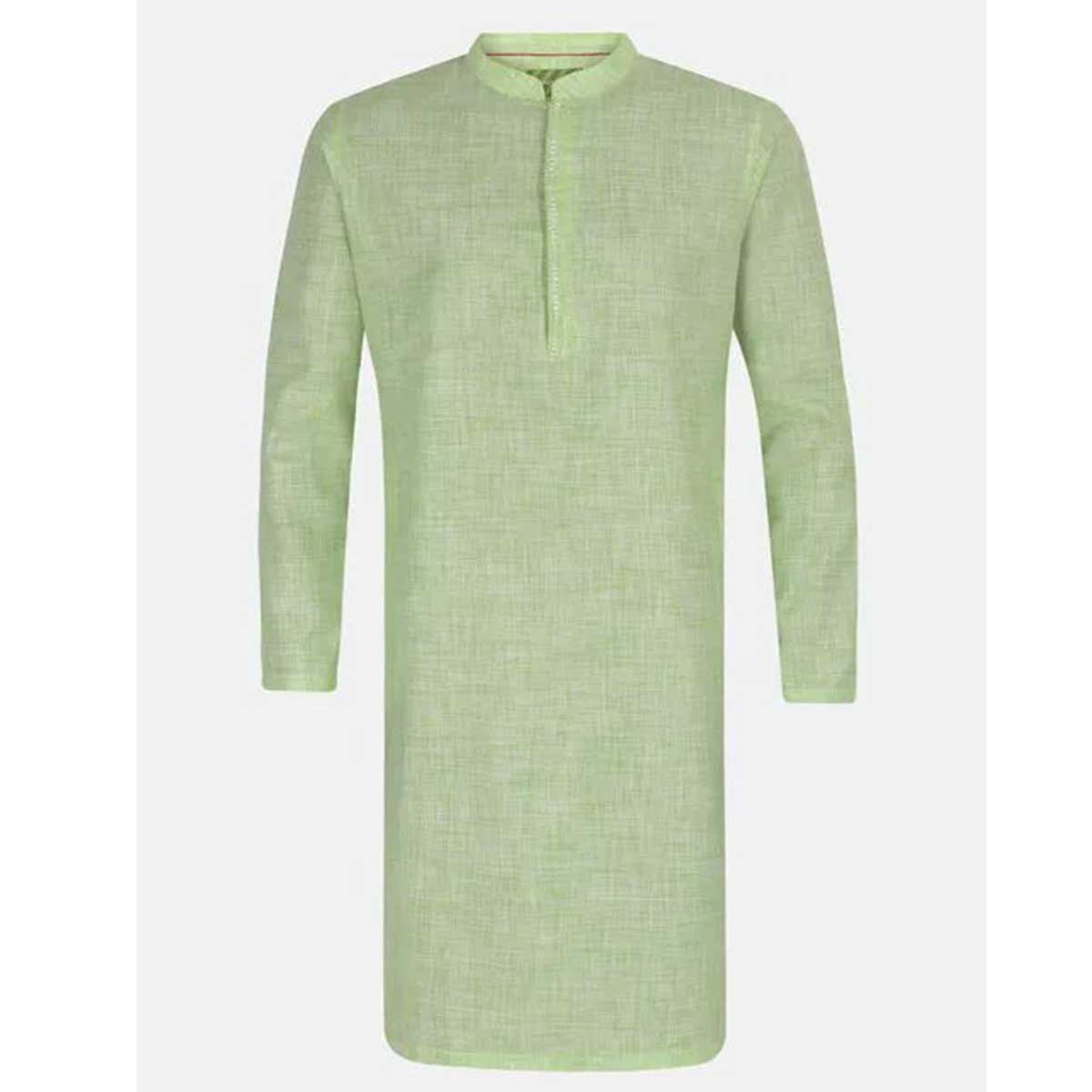 Light Green Textured Cotton Panjabi