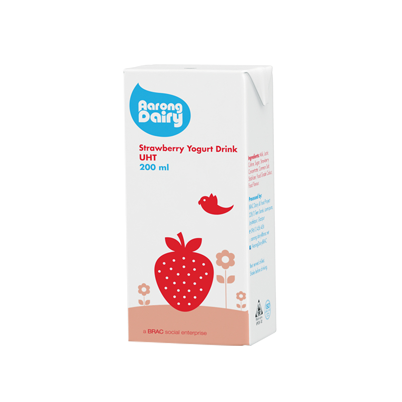 Aarong Strawberry Yoghurt Drink 200ml