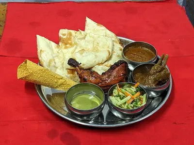 Naan Thali With Firni