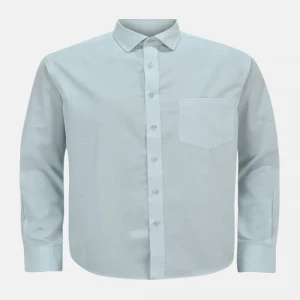Mint Green Mixed Cotton Executive Shirt