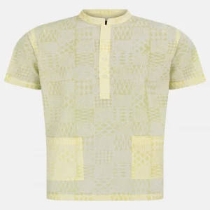 Yellow Printed Cotton Fatua