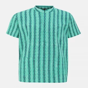 Seafoam Green Printed Cotton Fatua