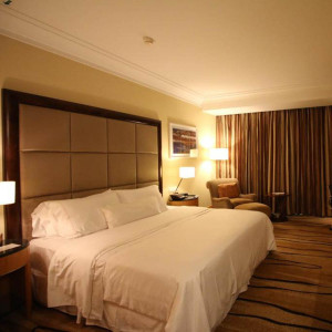 Deluxe Room, Guest room, 1 King, City view, Poolside