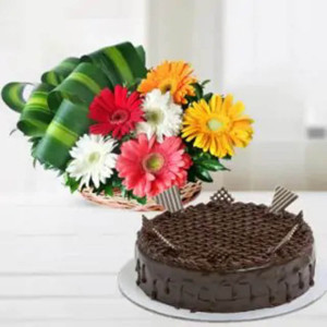 Flower & Cake- Combo 01