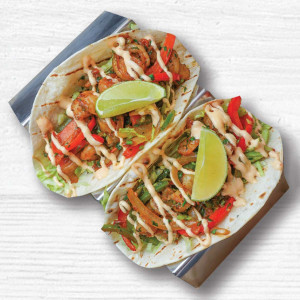 FLAME-GRILLED TACOS (CHICKEN)