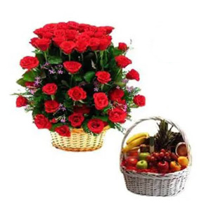 Flower & Fruit Basket-Combo 02