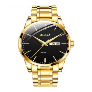Men's Olevs 6898 Stainless Steel Wrist Watch
