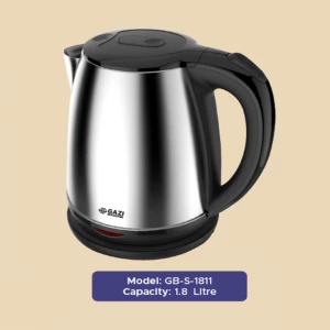 Gazi Smiss 1500W Electric-Kettle - GB-S-1811- 1.8 Litre