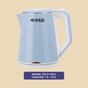 Gazi Smiss 1500W Electric Kettle - GB-P-1820 - 1.8 Litre