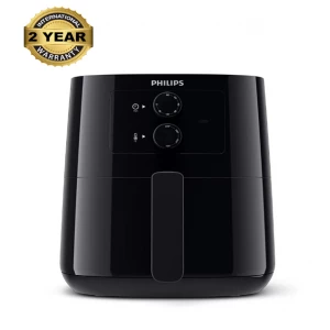 Philips Air Fryer HD9200/90, Uses Up To 90% Less fat, 1400Watt 4.1 Liter, with Rapid Air Technology Black Large