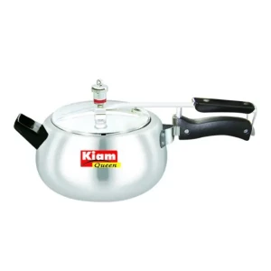Kiam Queen Pressure Cooker - 5.5 Litre - Silver