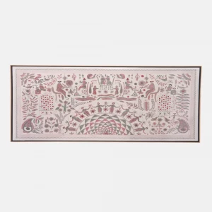 Nakshi Kantha Cotton Wall Hanging Tapestry