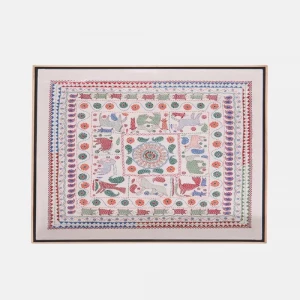 Nakshi Kantha Cotton Wall Hanging Tapestry