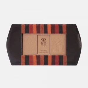 Multicolour Leather Photo Frame