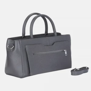 Grey Leather Bag