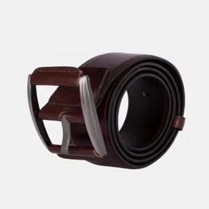 Chocolate Leather Belt