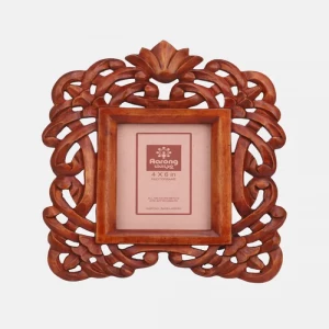 Carved Wooden Photo Frame-4X6 inch
