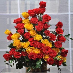 love-flower-basket