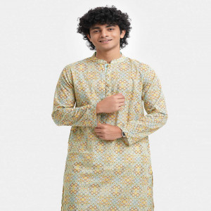 Semi Fitted Panjabi