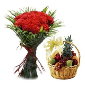 Flower & Fruit Basket -Combo 11