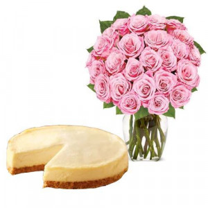 24-pink-rose-with-cheesecake