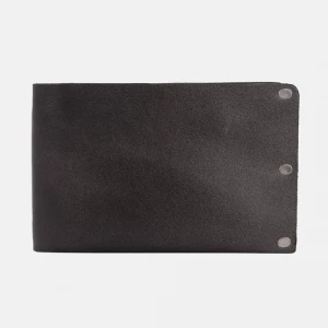 Deep Grey Leather Wallet