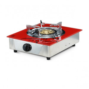 RFL Single Glass Gas Stove Silky (Cylinder Gas)