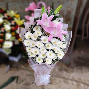 lily-with-gerbera-mixed-bouquet