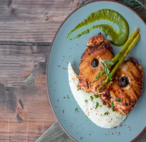 Grilled Chicken with Pineapple