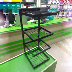 4 layer iron rack