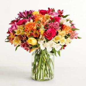 assorted-roses-peruvian-lilies