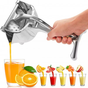 Manual Hand press Fruit Juicer ,Hand press Squeezer, Fruit Juice Extractor