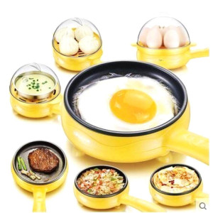 Electric Egg Cooker, Omelet, Scrambled, Soft, Medium, Hard Boiled Boiler Cooker with Auto Shut Off
