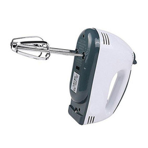 Electric Egg Beater and Mixer for Cake Cream- White