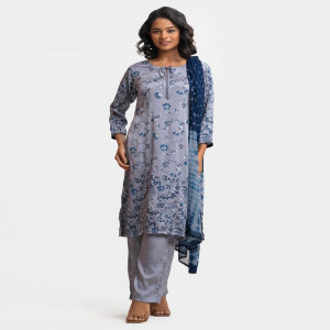 Gray Joom Salwar Kameez