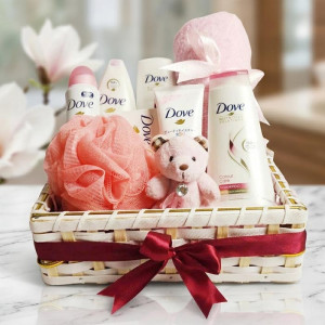beauty-care-dove-basket