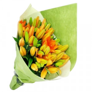 large-orange-lilly-bouquet
