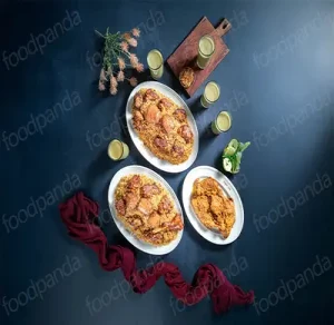 Basmati Kacchi with Chicken Roast & Borhani - 1:5