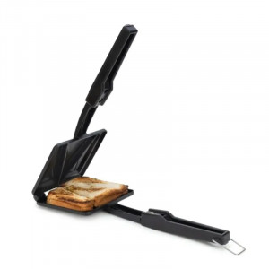 Sandwich Toaster Non-Stick Gas Sandwich Maker Iron Handle Griller Gas SandwichToaster Snack Sandwich Griller