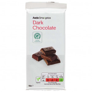 asda-dark-chocolate-100gram